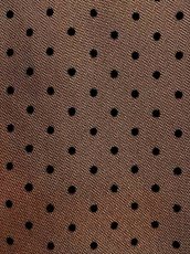 画像17: [ERUKEI GINZA COUTURE]ドット・水玉金ボタン・ノースリーブ・Aライン・ミディアムドレス・ワンピース[山崎みどり着用][送料無料]mygr (17)