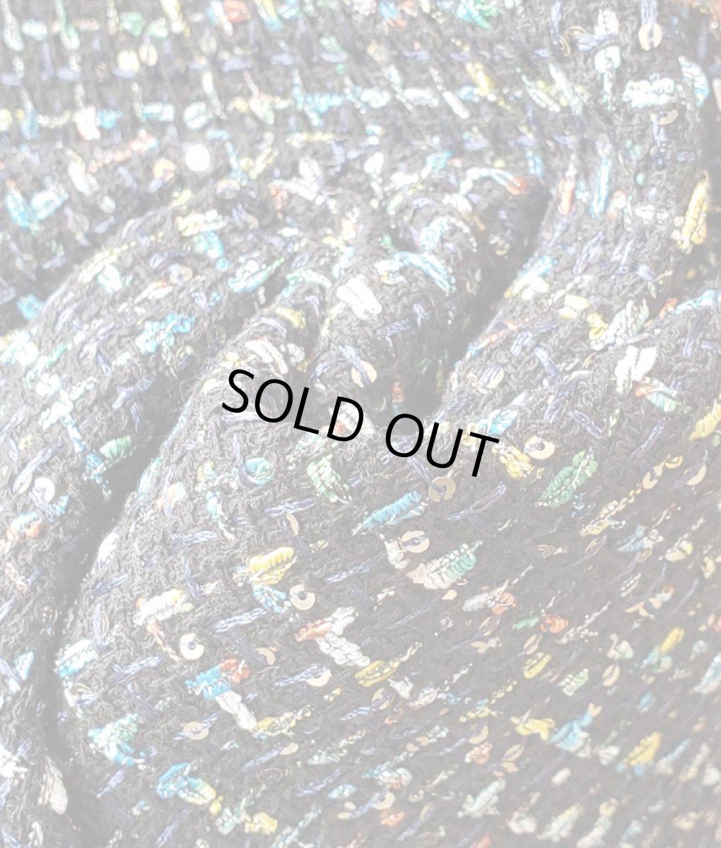 画像15: [ERUKEI]スパンコールMIX・ツイード・シンプル・ノースリーブ・タイト・ミニドレス・ワンピース[山崎みどり着用]《送料＆代引き手数料無料》mywh (15)