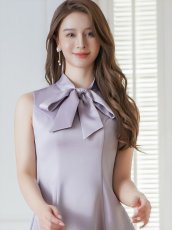 画像11: [ERUKEI]プチハイネック・シンプル・リボン・Aライン・ミニドレス・ワンピース[友崎まどか・れお着用][送料無料] (11)
