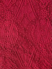 画像13: [ERUKEI] ホワイト・総レース・ベルスリーブ・Aライン・エレガント・ロングドレス[山崎みどり着用][送料無料]mywh (13)