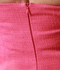 画像12: [ XS-Lサイズ / 1カラー][ERUKEI]ビビットピンク・コサージュ・ベア・タイト・ミニドレス・ワンピース[山崎みどり着用][送料無料] mypk (12)