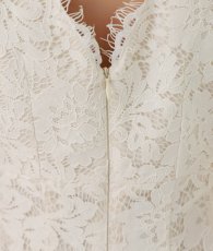 画像12: [ XS-Lサイズ / 1カラー][ERUKEI]ホワイト・総レース ・Vネック・ノースリーブ・Aライン・ミニドレス・ワンピース[黒木麗奈着用][送料無料] (12)