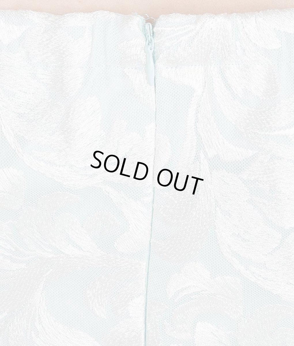 画像14: [SALE品のため返品不可＆再入荷なしの現品限り][Glitter][山崎みどり着用][姉ageha]サテン・パステル・フレンチスリーブ・ビジュー・ハイウエスト・ミニドレス・ワンピースmlu_ (14)