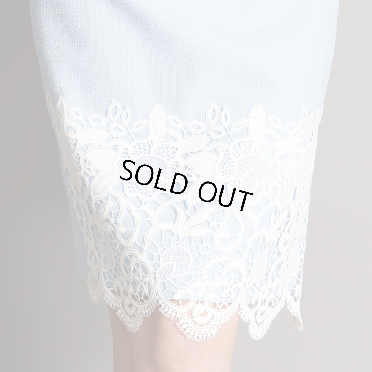 画像17: [SALE品のため返品不可＆再入荷なしの現品限り][Glitter][山崎みどり着用][姉ageha]オーガンジーペプラム・フレンチスリーブ・ケミカルレース・ミニドレスmall_ (17)