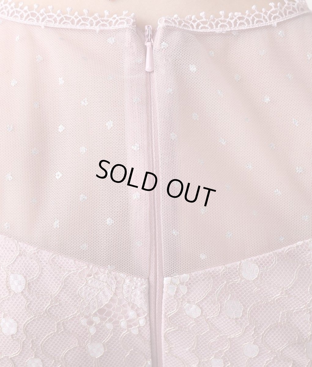 画像12: [ERUKEI Settan]ラメレース・シースルー・半袖・マーメイドライン・ミディアム丈・ミディアム・ドレス・ワンピース《送料＆代引き手数料無料》mypk (12)