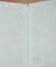 画像14: [ XS-Lサイズ / 2カラー][ERUKEI]ワンカラー・レース・サテン・Vネック・長袖・ベルスリーブ・ミディアムドレス・ワンピース[薗田杏奈着用][送料無料] (14)