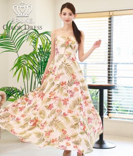 花柄ドレス通販 - 銀座のドレスショップ[COLORDRESS]