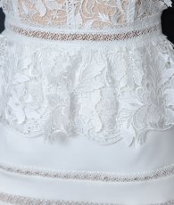 画像13: [ERUKEI Settan]ケミカルレース・ペプラム・タイト・ミニドレス・ショート丈・ワンピース[山崎みどり着用]《送料＆代引き手数料無料》mywh (13)