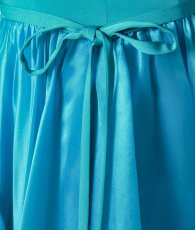 画像12: [ XS-Lサイズ / 4カラー ][ERUKEI]シフォン・ワンカラー・キャミソール・リボンベルト・Aライン・フレア・ロングドレス[奈月セナちゃん着用][送料無料] (12)