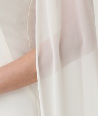 画像16: [ERUKEI SETTAN]ケープ・マント風・スパンコール・ビーズ・シンプル・Aライン・ロングドレス[山崎みどり着用]《送料＆代引き手数料無料》 mywh (16)