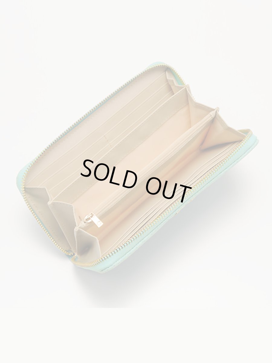 画像5: 【SALE品のため返品不可＆再入荷なしの現品限り】[L.A.直接買付][C.Wonder]Shagreen Continental Zip Wallet・長財布・ウォレット[送料無料] (5)