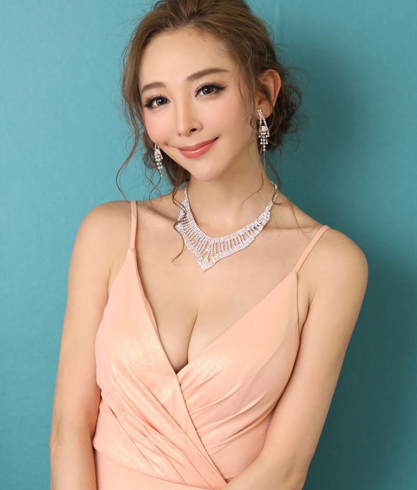 グリッターラメキャミソールaラインロングドレス 山崎みどり カラードレス グリッターラメキャミソールaラインロングドレス 山崎みどり カラードレス